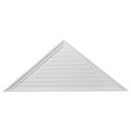 Ekena Millwork Pitch 10/12 Triangle Gable Vent, Functional, 48"W x 20"H x 2 1/4"P GVTR48X20F